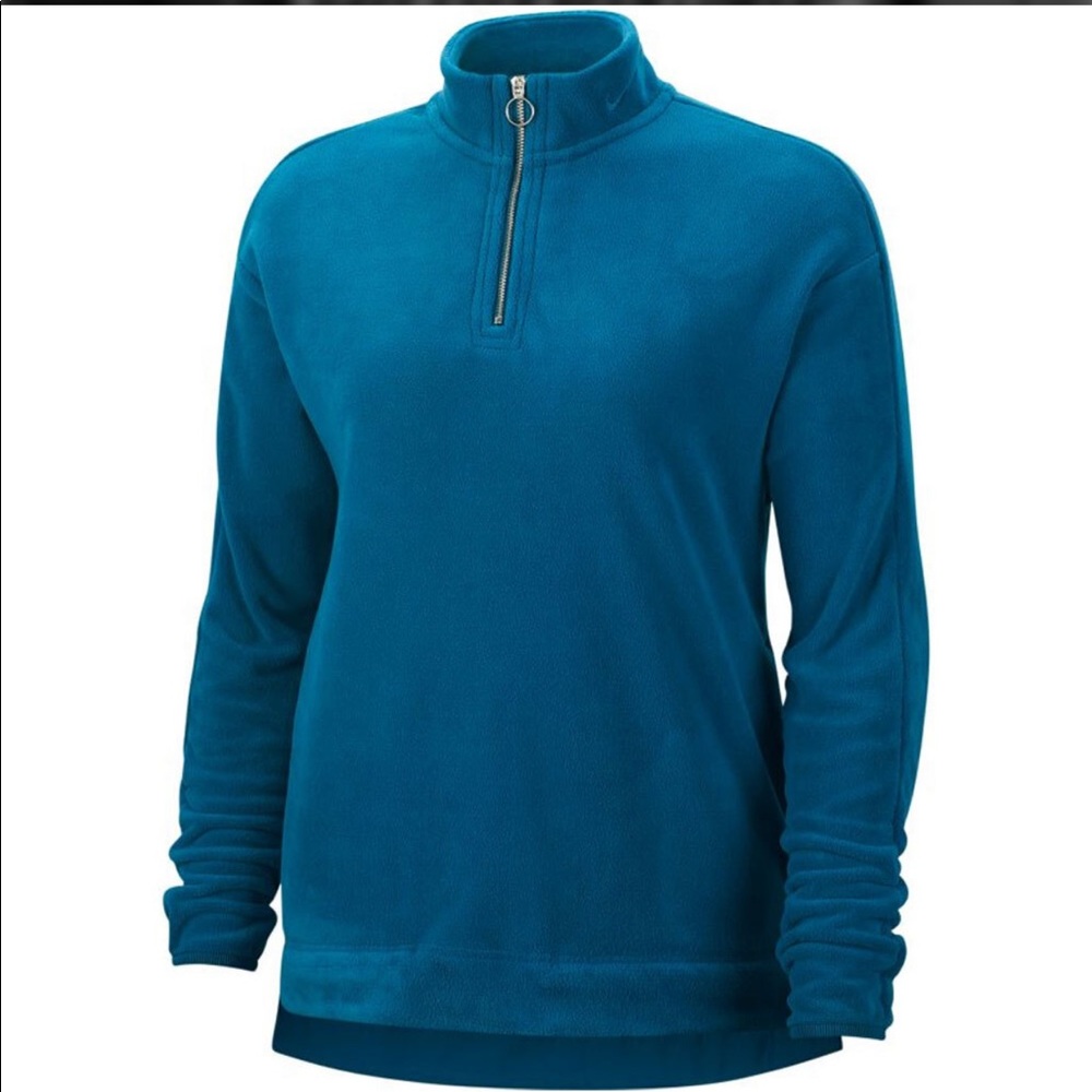 Nike Women's Nike Therma Victory Half Zip Midlayer, Green Abyss, 2X-Large